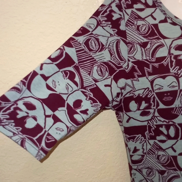 LulaRoe Disney Evil Queen & Apple Julia Dress - Picture 6 of 13